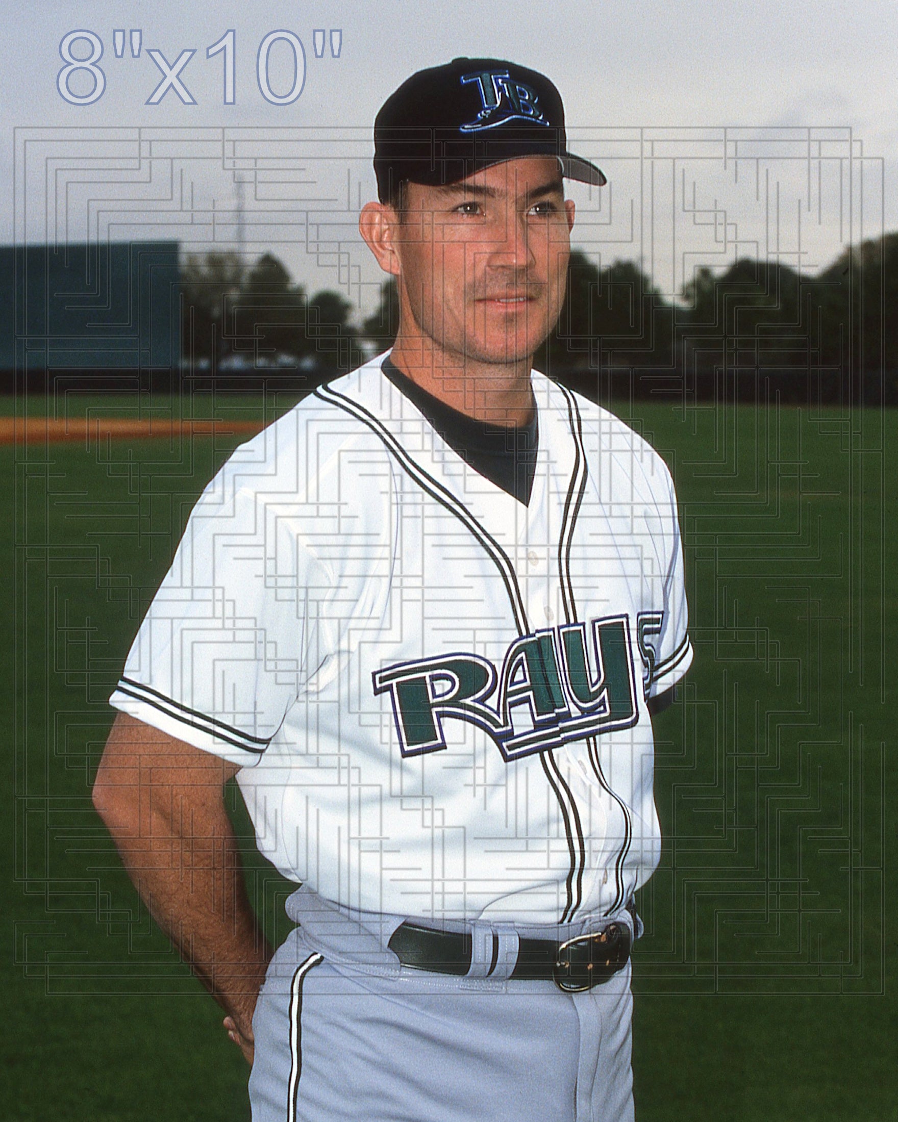 John Flaherty - 2002 Tampa Bay Devil Rays - choose a size & style