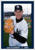 John Flaherty - 2003 New York Yankees - pose B - choose a size & style
