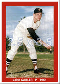 John Gabler - 1961 Washington Senators - choose a size & style