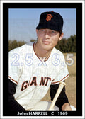 John Harrell - 1969 San Francisco Giants - choose a size & style