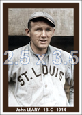 John Leary - 1914 St. Louis Browns - choose a size & style