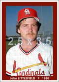John Littlefield - 1980 St. Louis Cardinals - choose a size & style