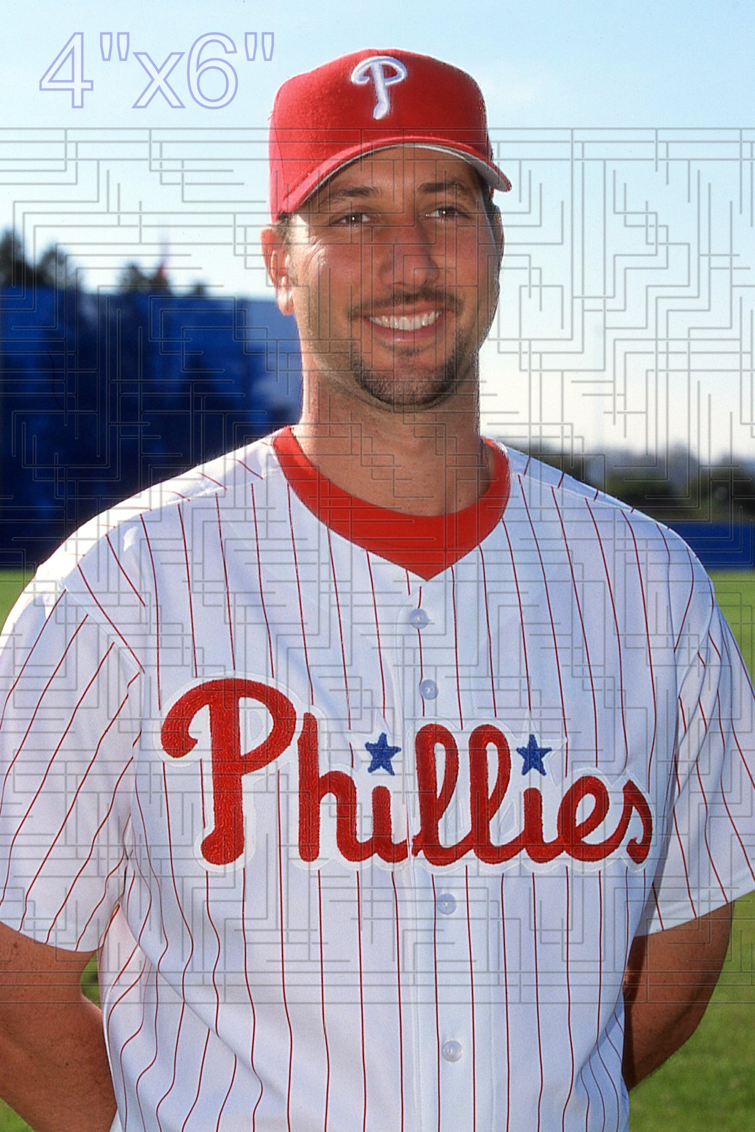 John Mabry - 2002 Philadelphia Phillies - choose a size & style