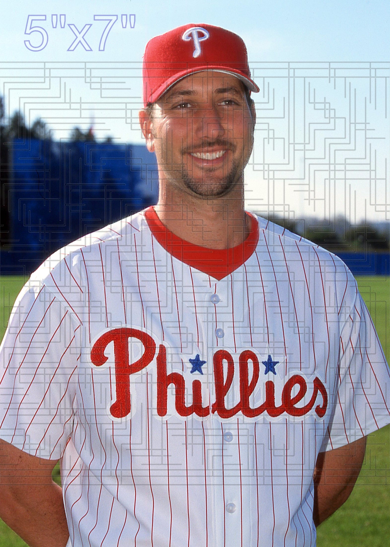 John Mabry - 2002 Philadelphia Phillies - choose a size & style