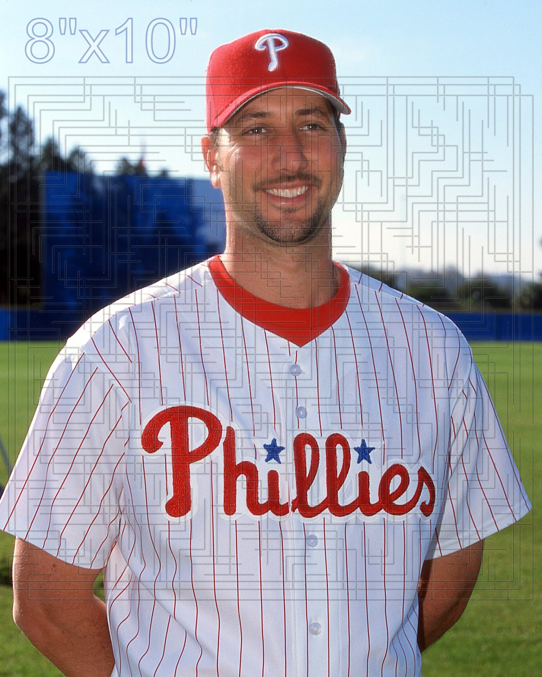John Mabry - 2002 Philadelphia Phillies - choose a size & style