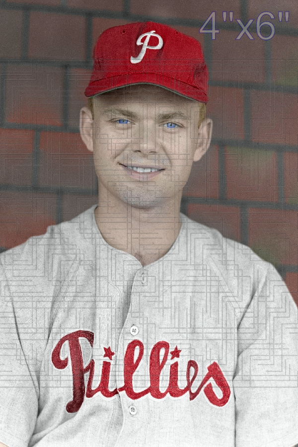 John Miller - 1956 Philadelphia Phillies - choose a size & style