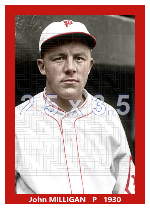 John Milligan - 1930 Philadelphia Phillies - choose a size & style