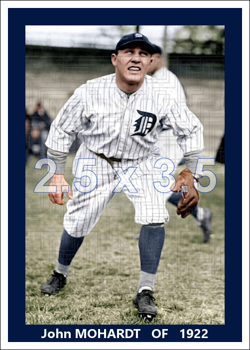 John Mohardt - 1922 Detroit Tigers - choose a size & style