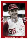 John Oldham - 1956 Cincinnati Reds - choose a size & style