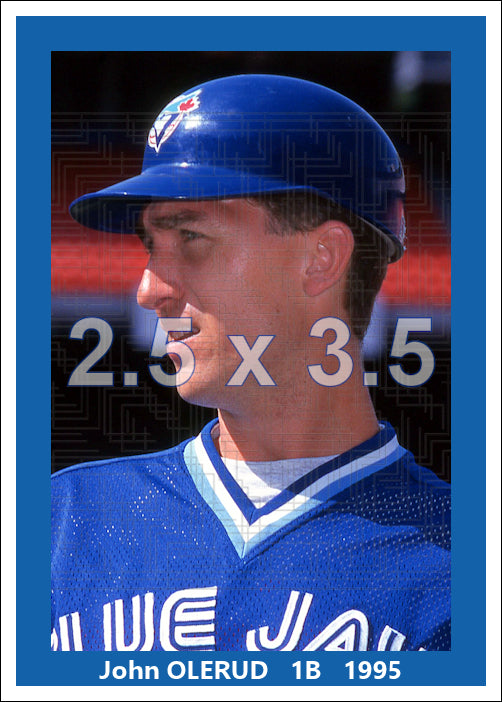 John Olerud - 1995 Toronto Blue Jays - choose a size & style