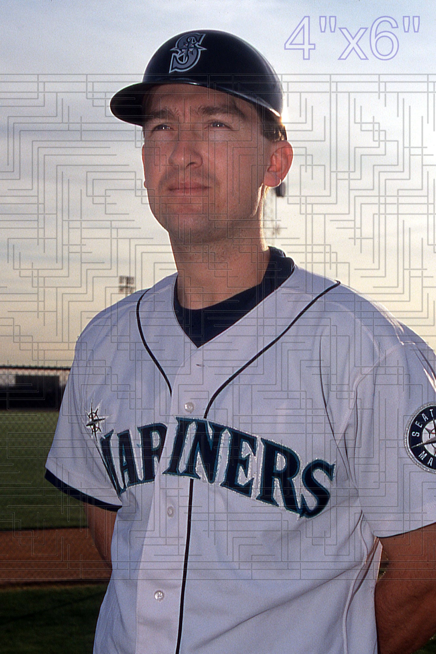 John Olerud - 2001 Seattle Mariners - choose a size & style