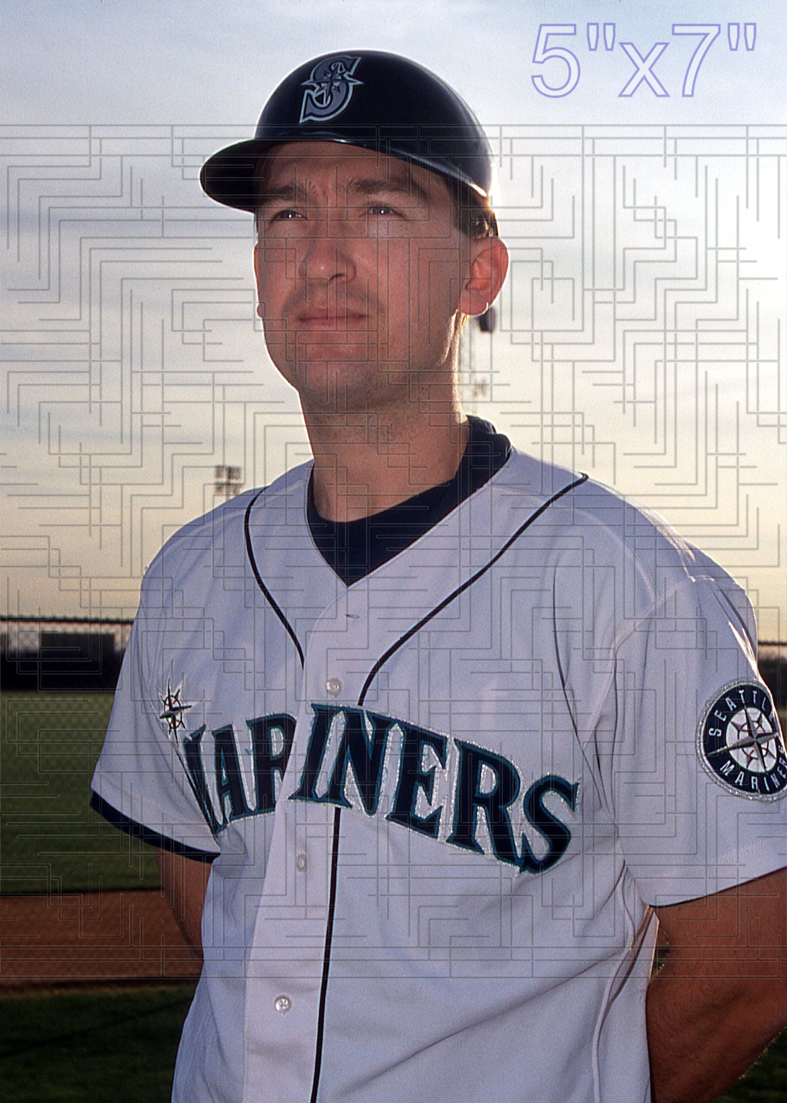 John Olerud - 2001 Seattle Mariners - choose a size & style