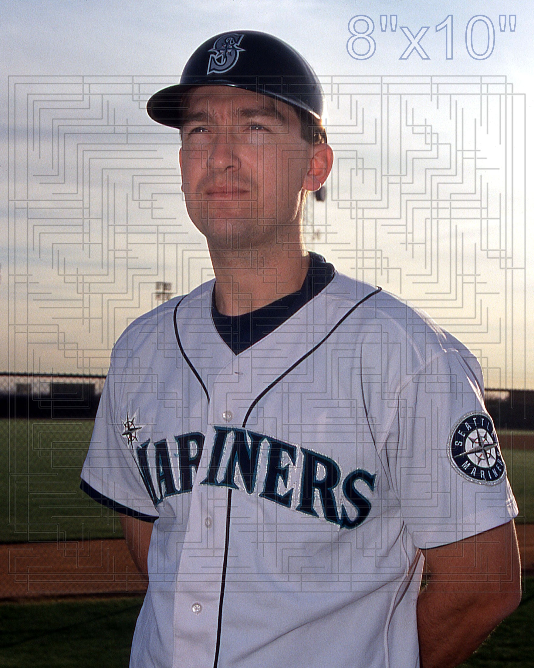 John Olerud - 2001 Seattle Mariners - choose a size & style