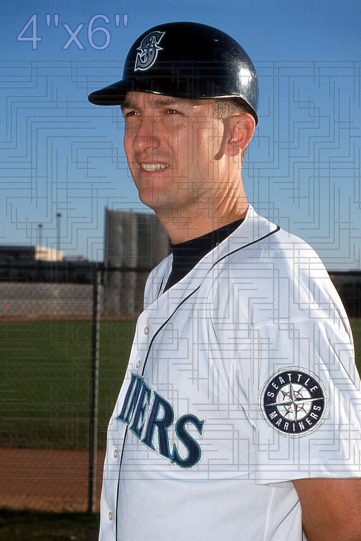 John Olerud - 2002 Seattle Mariners - choose a size & style