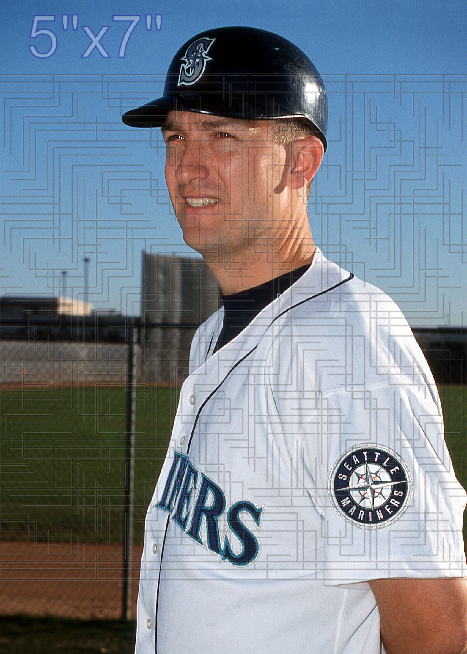 John Olerud - 2002 Seattle Mariners - choose a size & style