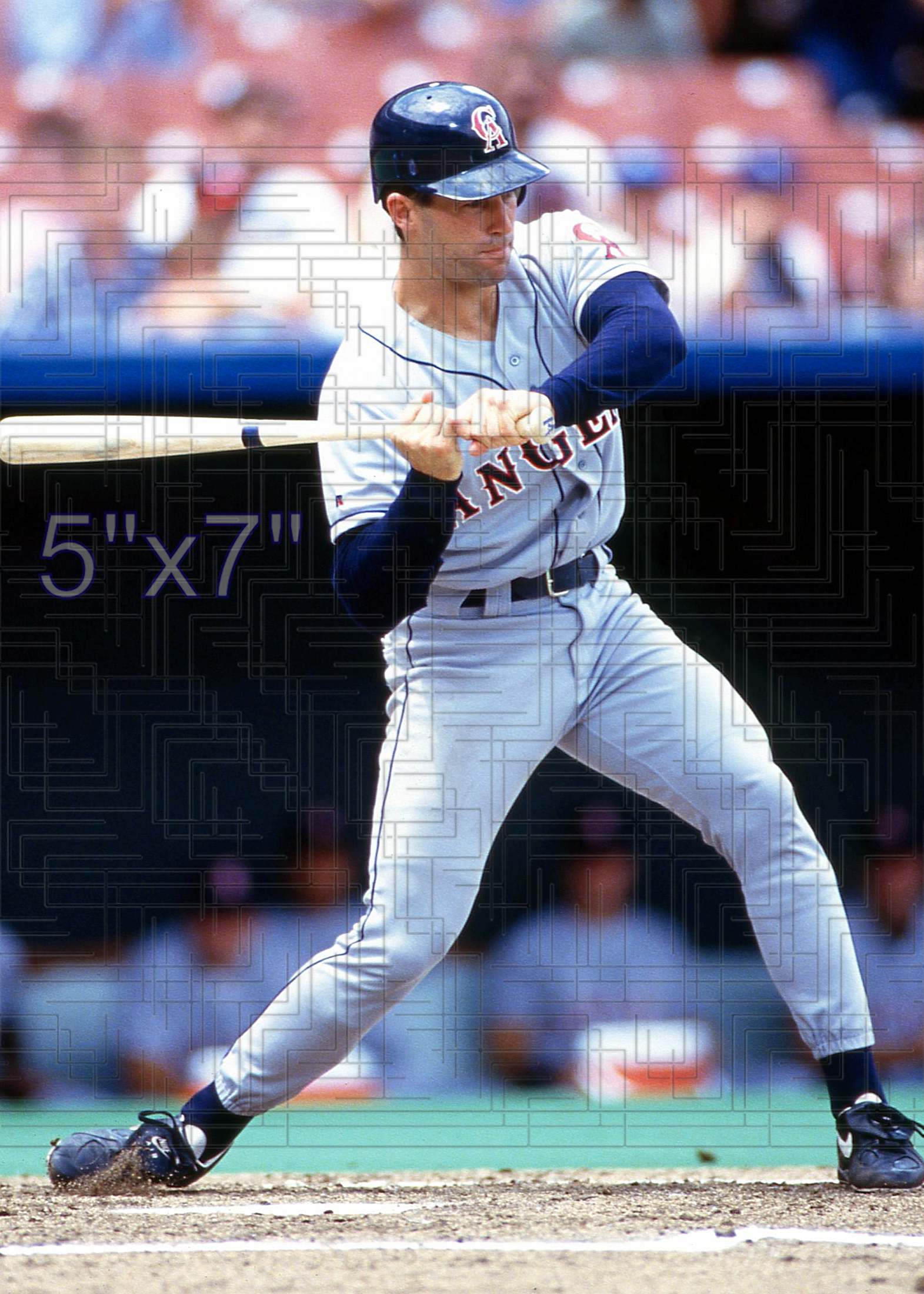 John Orton - 1993 California Angels - choose a size & style
