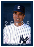 John Ramos - 1991 New York Yankees - choose a size & style