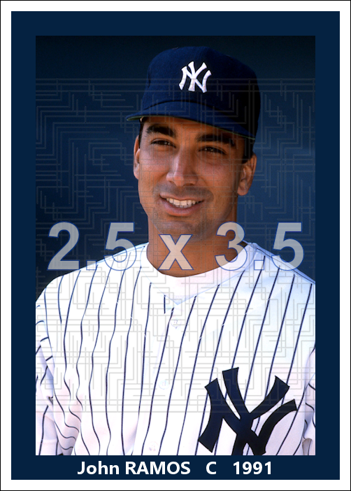 John Ramos - 1991 New York Yankees - choose a size & style