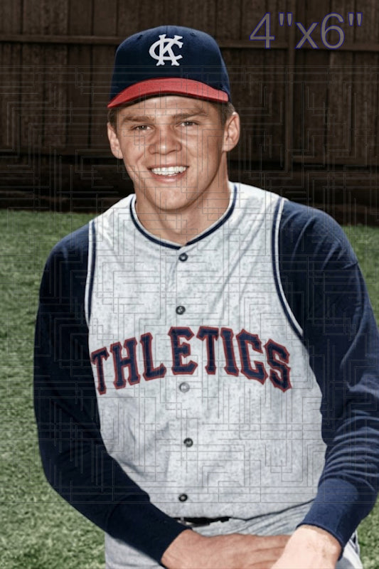 John Sanders - 1965 Kansas City Athletics - choose a size & style