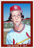 John Sutton - 1977 St. Louis Cardinals - choose a size & style