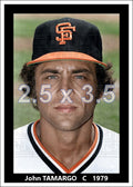 John Tamargo - 1979 San Francisco Giants - choose a size & style