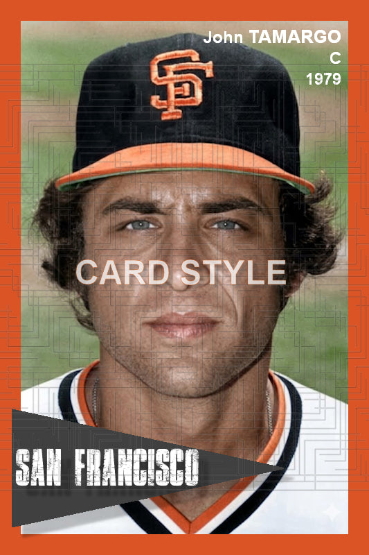 John Tamargo - 1979 San Francisco Giants - choose a size & style