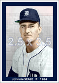 Johnnie Seale - 1964 Detroit Tigers - choose a size & style