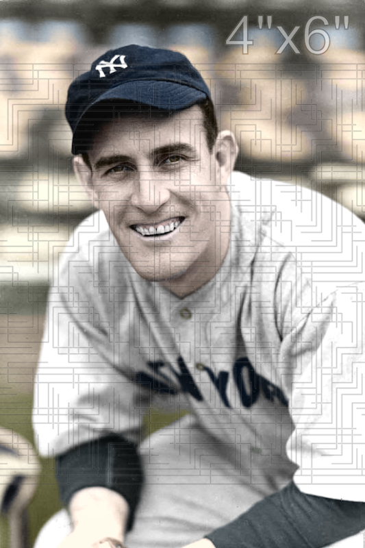 Johnny Allen - 1933 New York Yankees - choose a size & style