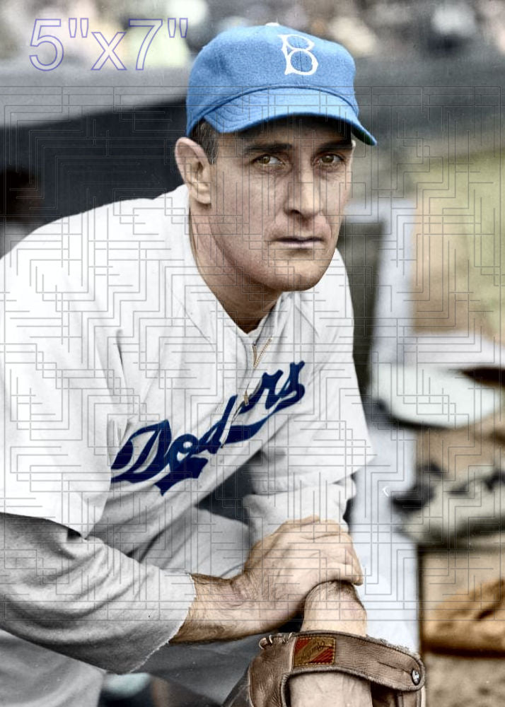 Johnny Allen - 1941-43 Brooklyn Dodgers - choose a size & style