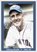 Johnny Allen - 1943-44 New York Giants - choose a size & style