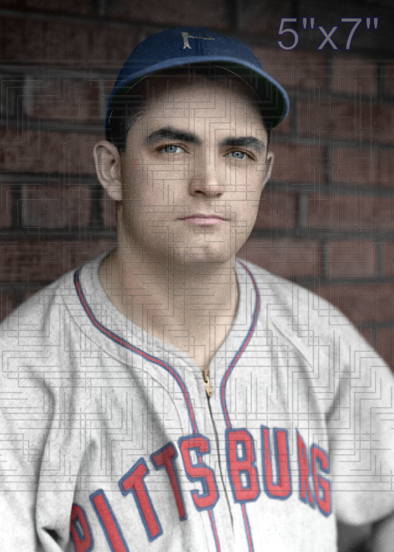 Johnny Barrett - 1942-46 Pittsburgh Pirates - choose a size & style