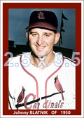 Johnny Blatnik - 1950 St. Louis Cardinals - choose a size & style