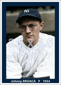 Johnny Broaca - 1934 New York Yankees - choose a size & style