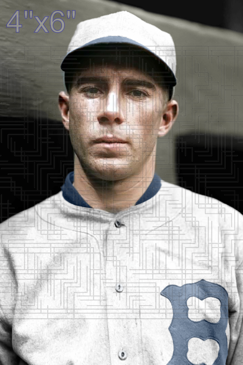Johnny Cooney - 1924 Boston Braves - choose a size & style