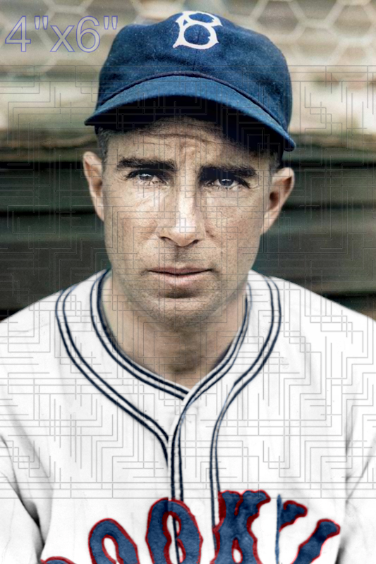Johnny Cooney - 1936 Brooklyn Dodgers - choose a size & style