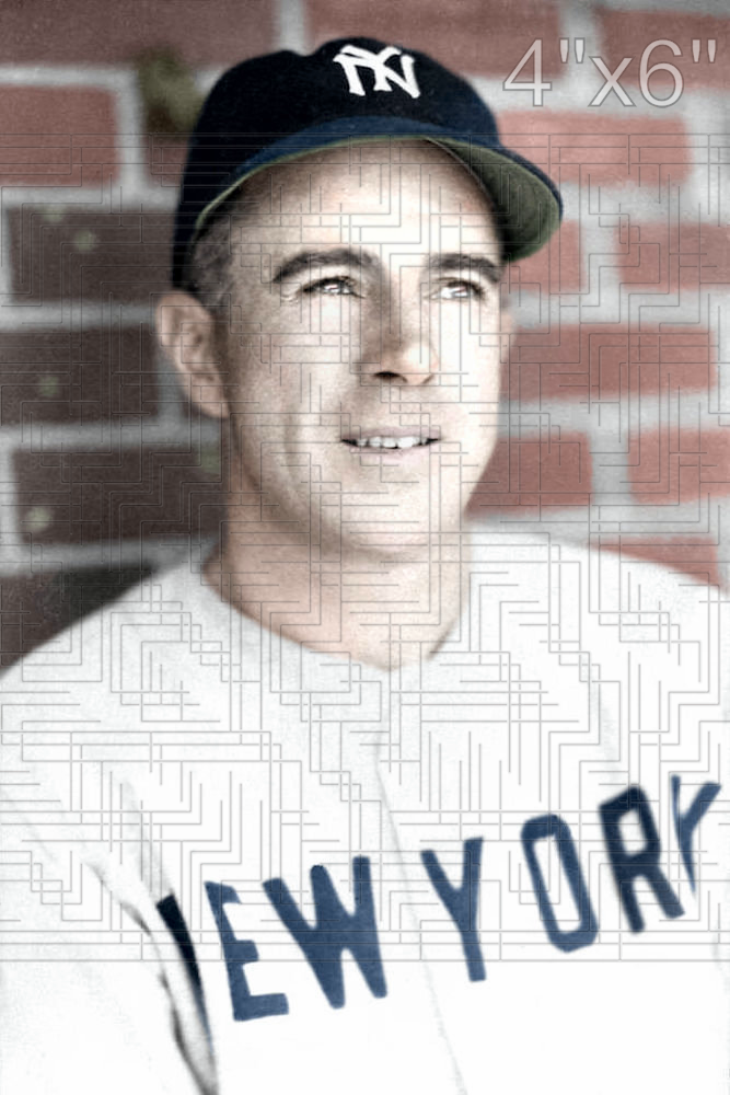 Johnny Cooney - 1944 New York Yankees - choose a size & style