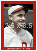 Johnny Couch - 1924 Philadelphia Phillies - choose a size & style