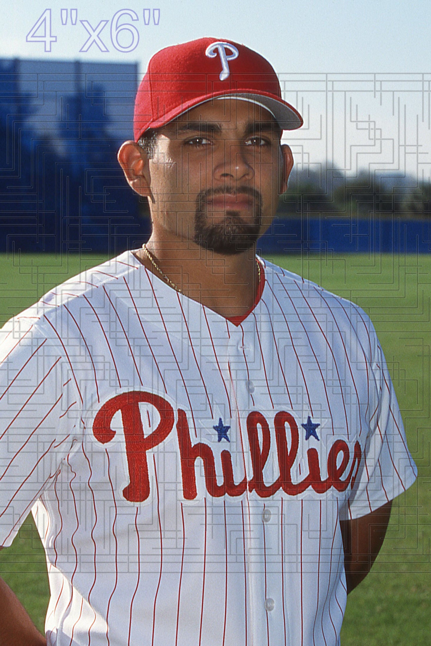 Johnny Estrada - 2002 Philadelphia Phillies - choose a size & style