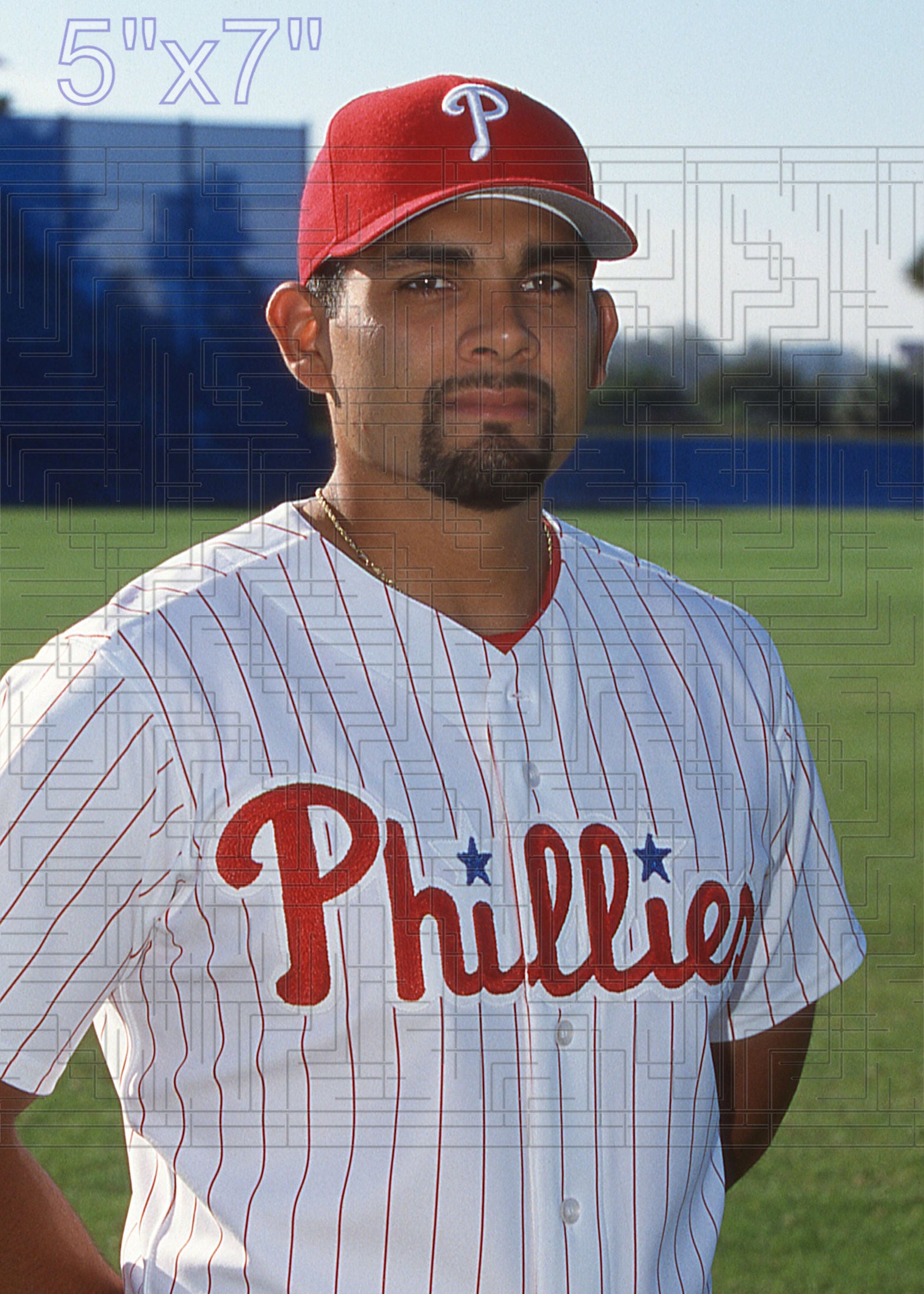 Johnny Estrada - 2002 Philadelphia Phillies - choose a size & style
