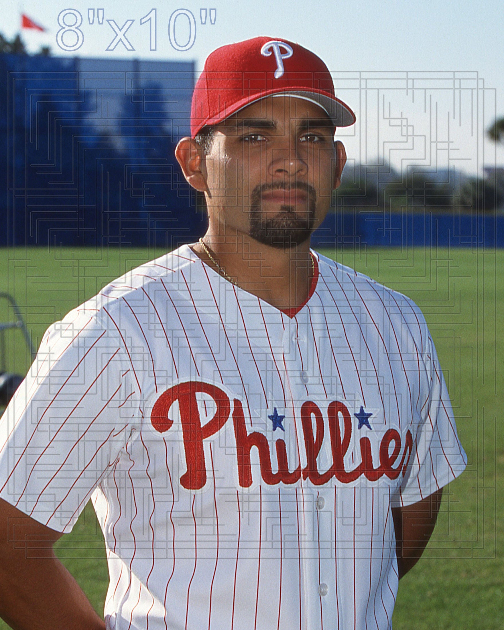 Johnny Estrada - 2002 Philadelphia Phillies - choose a size & style