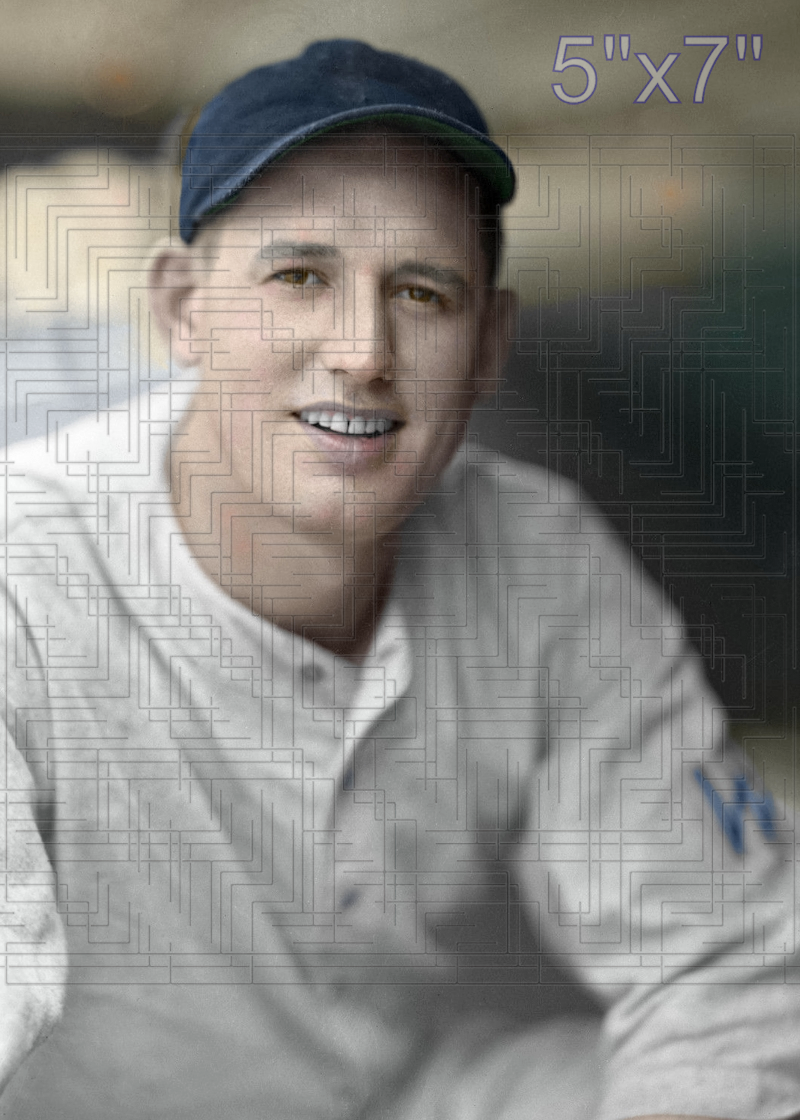 Johnny Gill - 1934 Washington Senators - choose a size & style