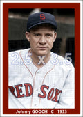 Johnny Gooch - 1933 Boston Red Sox - choose a size & style