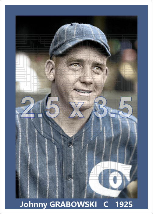 Johnny Grabowski - 1925 Chicago White Sox - choose a size & style
