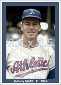 Johnny Gray - 1954 Philadelphia Athletics - choose a size & style