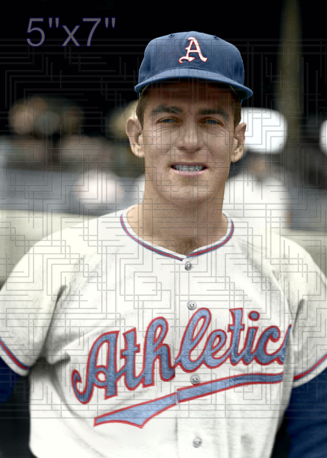 Johnny Gray - 1954 Philadelphia Athletics - choose a size & style