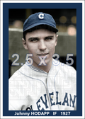 Johnny Hodapp - 1927 Cleveland Indians - choose a size & style