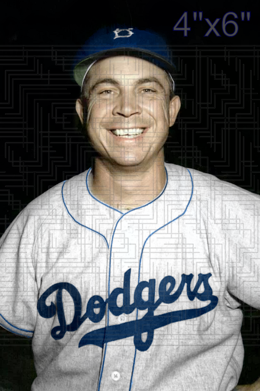 Johnny Hopp - 1949 Brooklyn Dodgers - choose a size & style