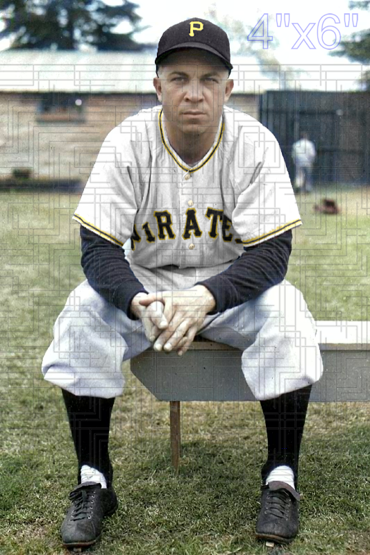 Johnny Hopp - 1950 Pittsburgh Pirates - choose a size & style