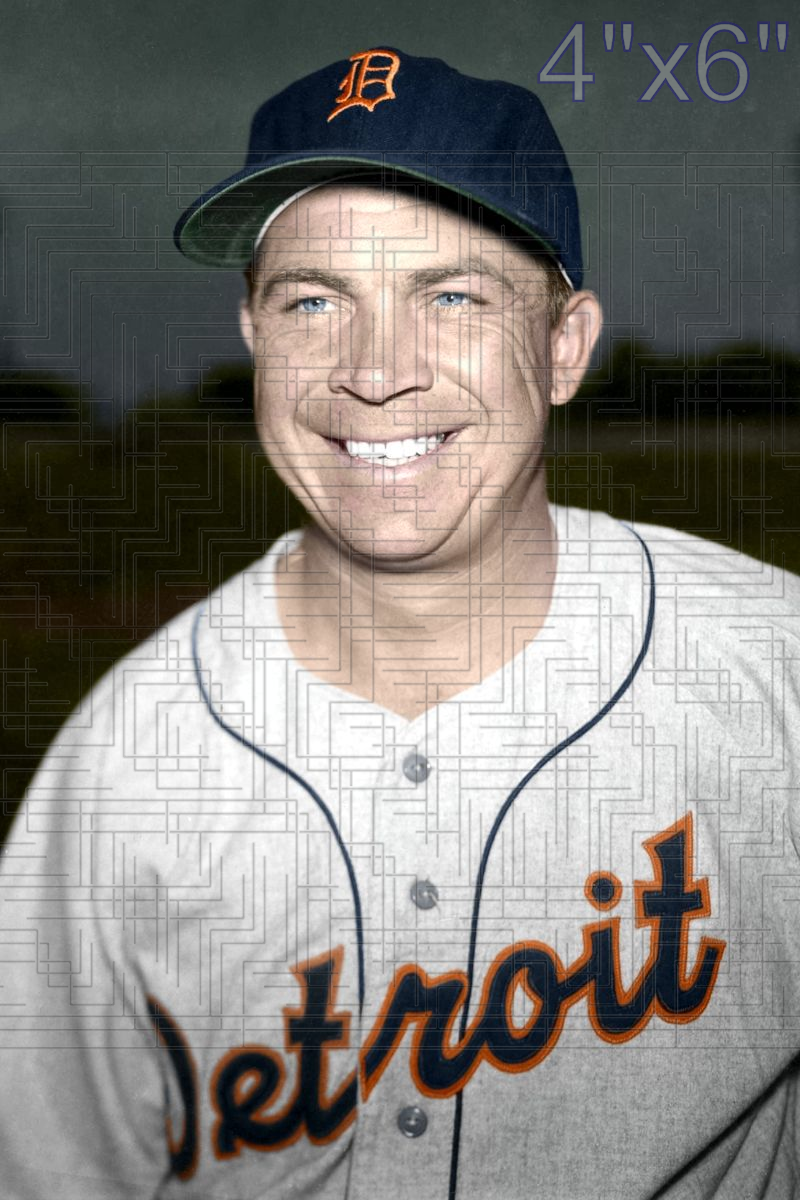 Johnny Hopp - 1952 Detroit Tigers - choose a size & style