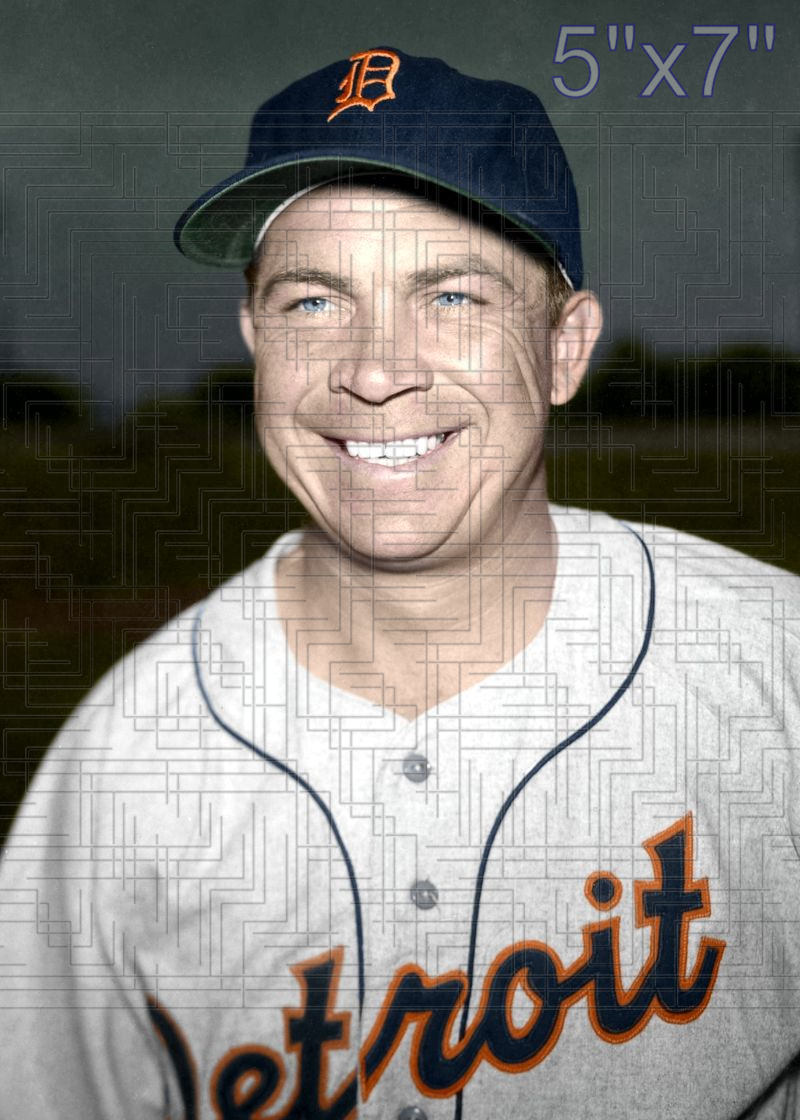Johnny Hopp - 1952 Detroit Tigers - choose a size & style